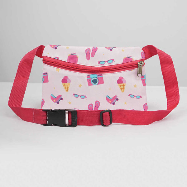 Personalised Sunglass Printed Kids Waist Pouch